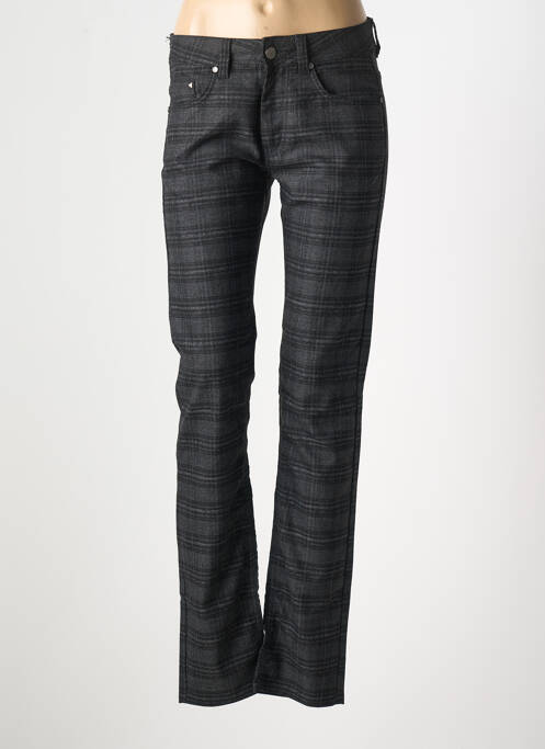 Pantalon drept negru KARL LAGERFELD femeie