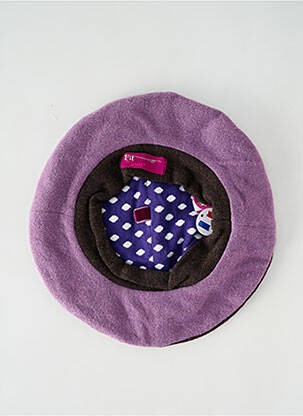 Pălărie formă beret violet FIL DE JOUR femeie