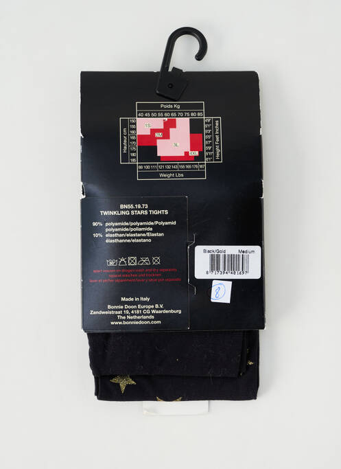 Colanți negru BONNIE DOON femeie