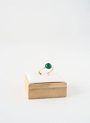 Inel materiale metalice verde NILAI femeie