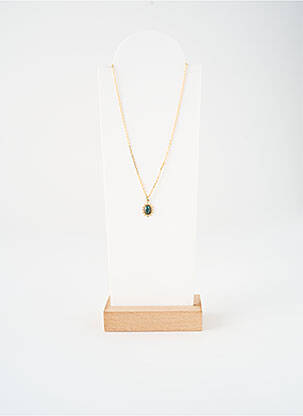 Colier ornament piatră verde NILAI femeie