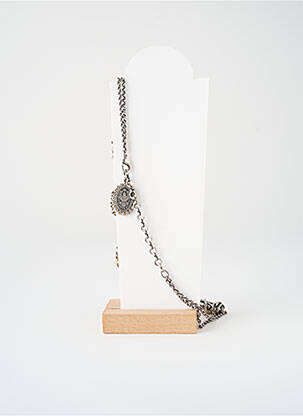 Colier ornament oxid de zirconiu argintiu KONPLOTT femeie