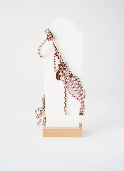 Colier roz KONPLOTT femeie