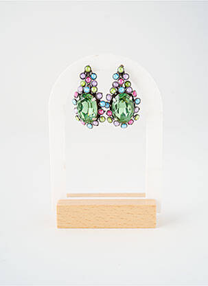 Cercei verde KONPLOTT femeie