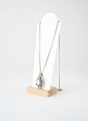 Colier ornament oxid de zirconiu argintiu KONPLOTT femeie
