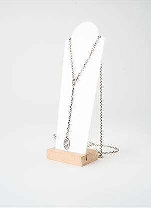 Colier ornament oxid de zirconiu argintiu KONPLOTT femeie