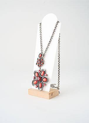 Colier ornament oxid de zirconiu argintiu KONPLOTT femeie