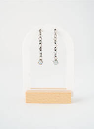 Cercei ornament oxid de zirconiu argintiu KONPLOTT femeie
