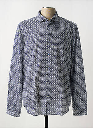 Cămașă cu mâneci lungi albastru MANUEL RITZ bărbat