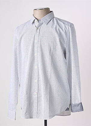 Cămașă cu mâneci lungi alb HUGO BOSS bărbat