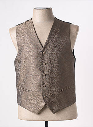 Vestă fără mâneci maro JEAN DE SEY bărbat