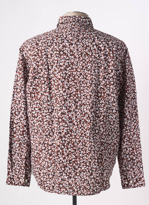 Cămașă cu mâneci lungi maro HUGO BOSS bărbat