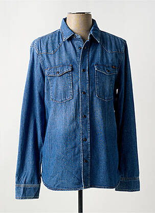 Cămașă cu mâneci lungi albastru FOR ALL MANKIND bărbat