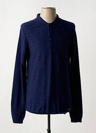 Pulover mâneci lungi mâneci lungi albastru TRUSSARDI JEANS homme