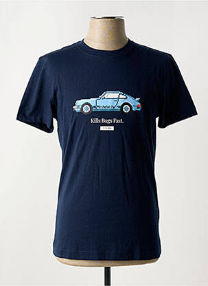 Tricou albastru 8JS bărbat