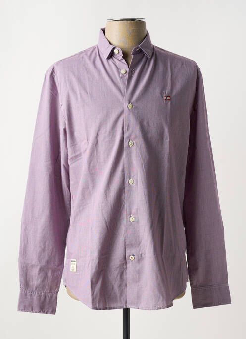 Cămașă cu mâneci lungi roșu NAPAPIJRI bărbat