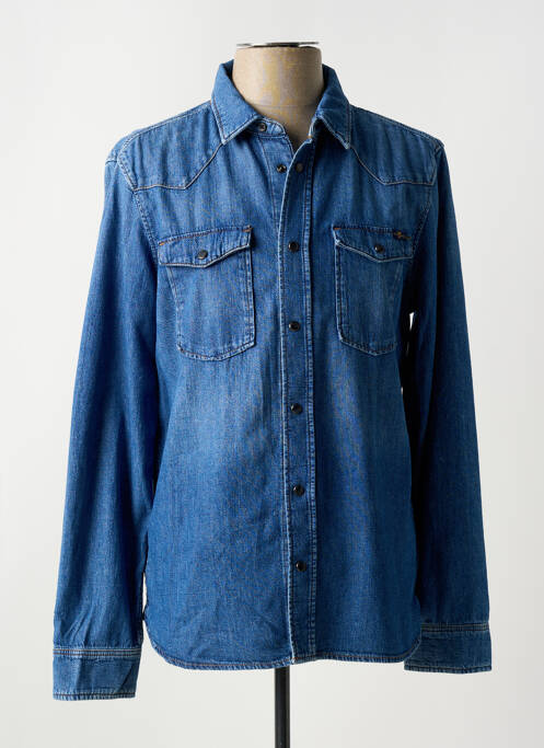 Cămașă cu mâneci lungi albastru FOR ALL MANKIND bărbat