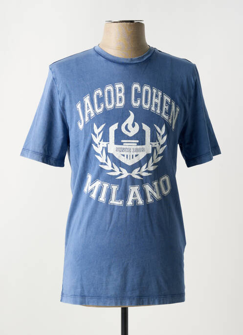 Tricou albastru JACOB COHEN bărbat