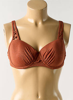 Sutien de costum de baie top sutien modelat top sutien modelat portocalie PRIMADONNA femeie