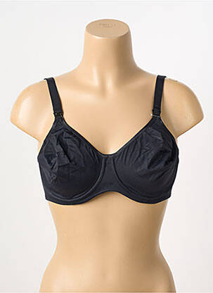 Lenjerie maternitate efect material satinat negru ANITA femeie