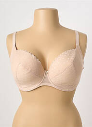 Sutien broderie sutien cupe întregi cu decolteu înalt piele FREYA femme