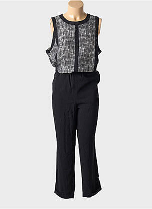 Salopetă-pantalon închidere cu fermoar la spate fără mâneci negru ARELINE femeie