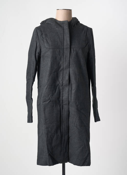 Palton lung gri ARELINE femeie