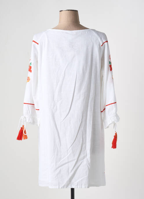 Rochie scurtă alb SENORETTA femeie