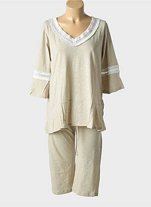 Pijama bej PILUS femeie