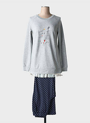 Pijama gri RINGELLA femeie