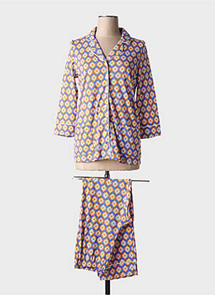 Pijama croială dreaptă violet SENORETTA femeie