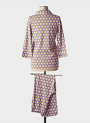 Pijama croială dreaptă violet SENORETTA femeie