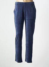 Pantalon drept talie elastică mărime normală albastru TAUBERT femeie