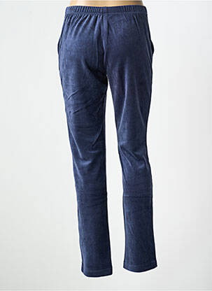 Pantalon drept talie elastică mărime normală albastru TAUBERT femeie