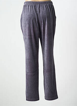 Pantalon drept talie elastică mărime normală gri TAUBERT femeie