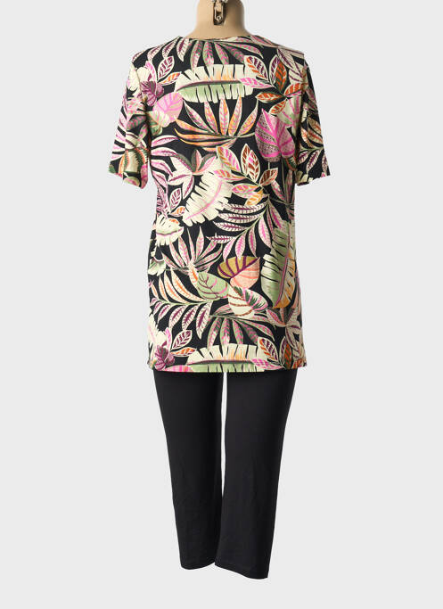 Pijama negru CHERIE LINE femeie