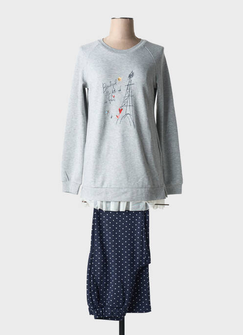 Pijama gri RINGELLA femeie