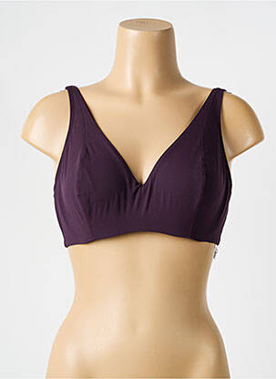 Sutien de costum de baie elasticitate violet EMPREINTE femeie