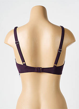 Sutien de costum de baie elasticitate violet EMPREINTE femeie
