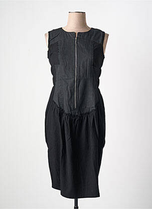 Rochie midi negru ARELINE femeie