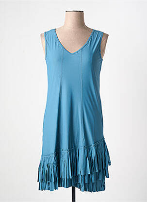 Rochie midi albastru ARELINE femeie