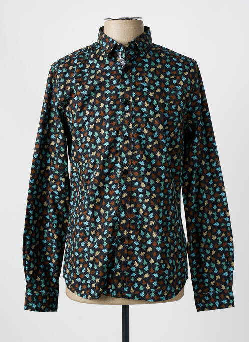 Cămașă cu mâneci lungi negru LE TEMPS DES CERISES bărbat