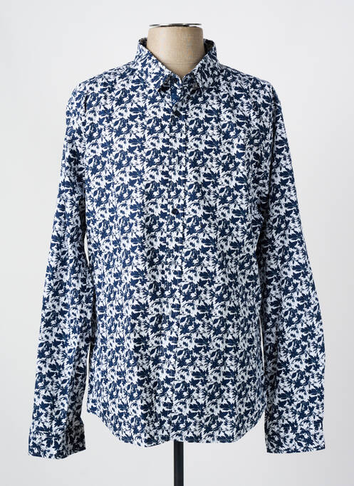 Cămașă cu mâneci lungi albastru LE TEMPS DES CERISES bărbat