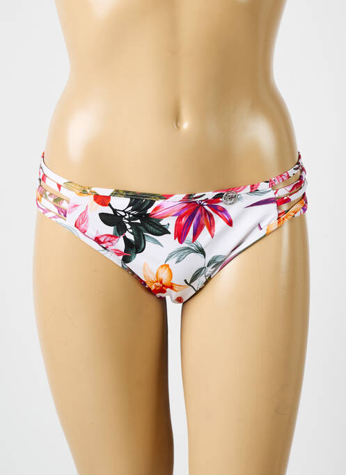 Chiloți de baie imprimeu tie and dye chiloți portocaliu SUN PLAYA femme