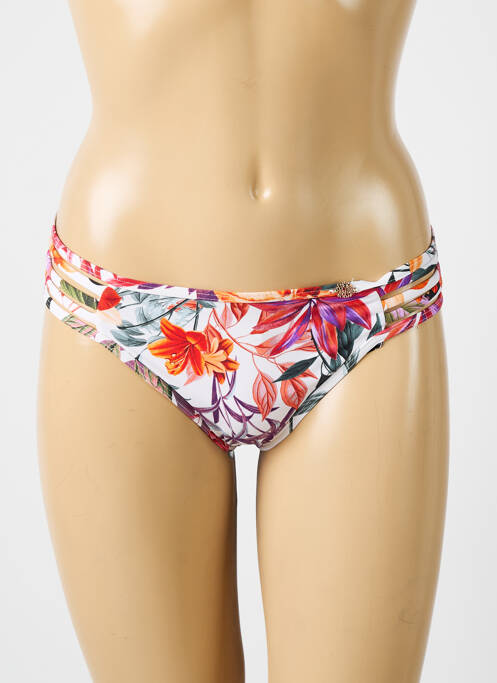 Chiloți de baie imprimeu tie and dye chiloți portocaliu SUN PLAYA femme