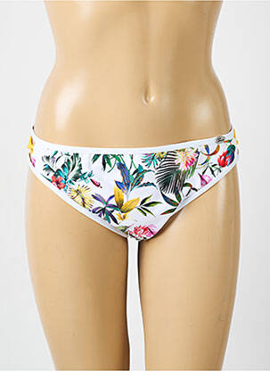 Chiloți de baie alb SUN PLAYA femeie