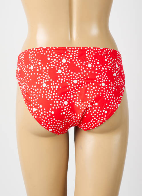 Chiloți de baie roșu HUIT femeie