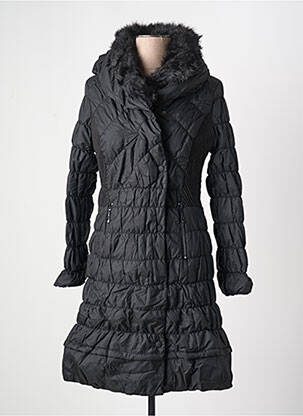 Geacă matlasată negru ARELINE femeie