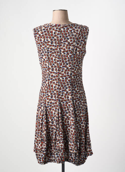 Rochie midi maro ARELINE femeie