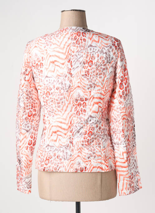 Geacă matlasată buzunare fără glugă portocaliu ARELINE femme